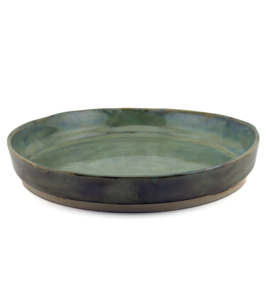 Łoś tarzający się w mchu